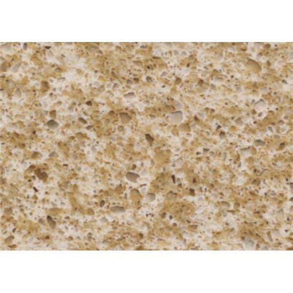 Buy Yellow Veins Quartz Stone Countertops , Engineered Quartz Countertops High Hardness at wholesale prices