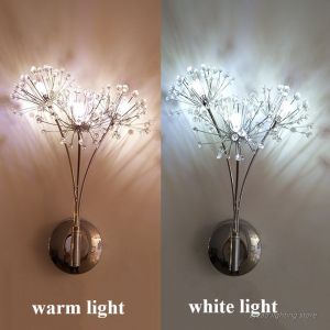 Nordic Creative Dandelion Flower Wall Lamps Bathroom Bedroom Bedside dandelion
