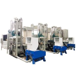 2500KG Weight Aluminum Composite Panel Recycling Machine Electrostatic Separator
