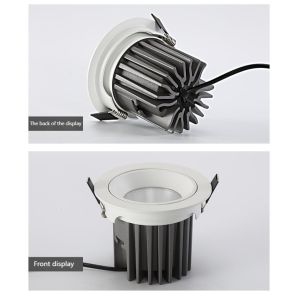 BRIDGELUX Dimmable 12W LED Spotlight Ceiling 30W Consumption 24deg Ra90