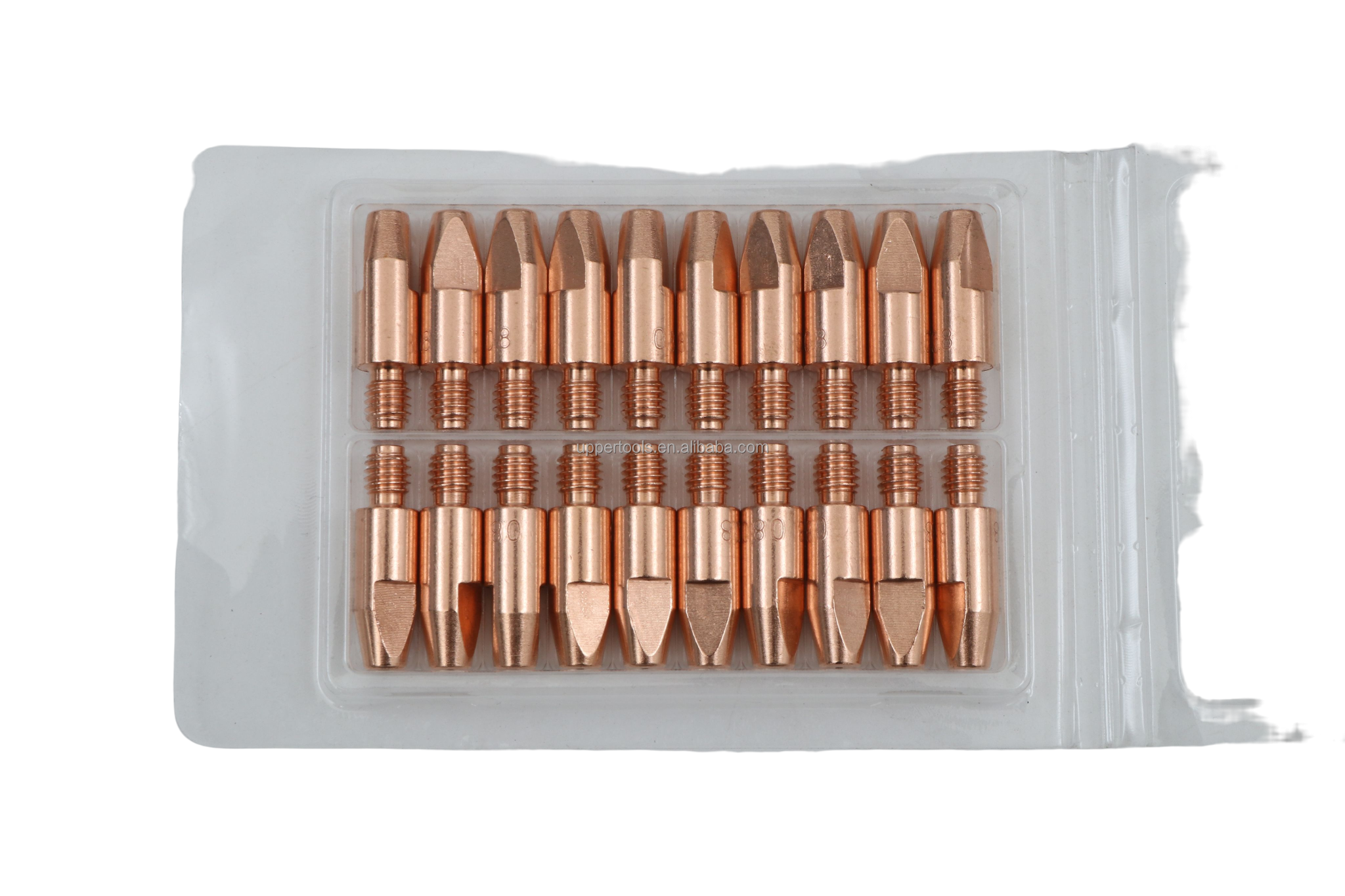 M6 28 0.8MM Gas Power Copper Mig Welding Torch Accessories for Welding Performance