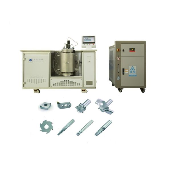 18pcs Halogen Tubes PCD PCBN Vacuum Brazing Machine with Automatic Operation Mode