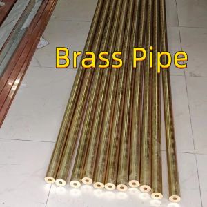 5" Yellow Copper/Brass Pipe Extra Strong Weight Hpb66-0.5 C33000 Hpb63-3 C35600