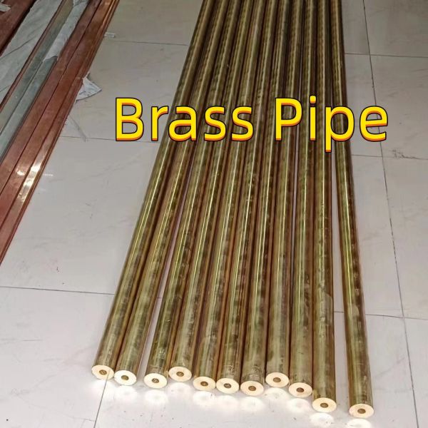 5" Yellow Copper/Brass Pipe Extra Strong Weight Hpb66-0.5 C33000 Hpb63-3 C35600