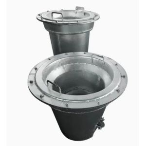 CAD Design Polyethylene Rotational Molding Flower Pot High Temperature