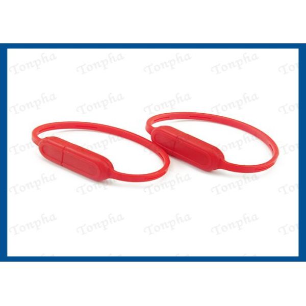 Promotional Thin Wristband Flash Drive Convenient Carrying Silicone Material