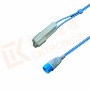 BIOLIGHT Spo2 Probe Sensor 12 Pin Reusable SpO2 Sensor Pediatric