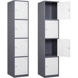 90x40x100CM 6 doors single black metal locker cabinet office furniture cabinet