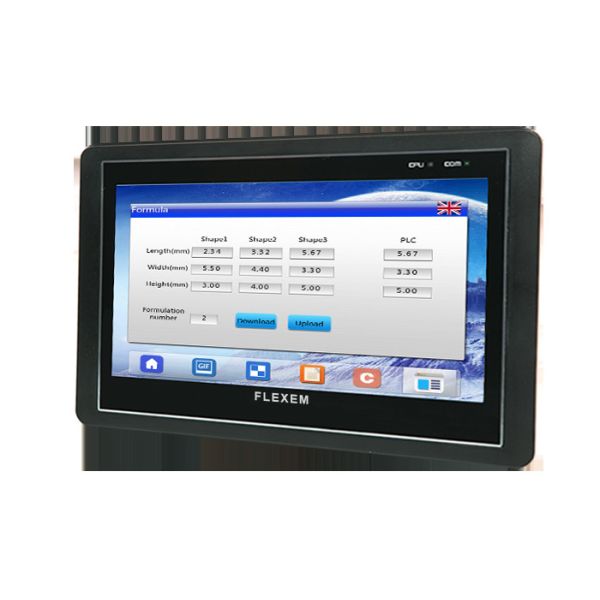 Buy High Brightness Industrial Touch Screen Panel Mount 7 Inch 360cd/㎡ at wholesale prices