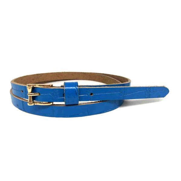 Buy 1.5cm Wide Alloy Buckle Women's Fashion Leather Belts at wholesale prices