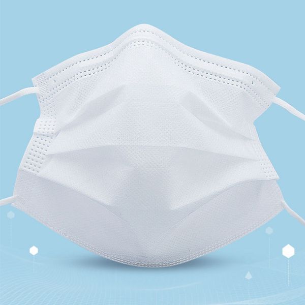 Buy White Elastic Earloop Anti Flu Medical Respirator Mask at wholesale prices