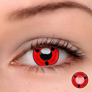 OEM Novelty Cosplay Contact Lens Sharingan For Fancy Dress
