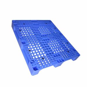 HDPE Rackable Plastic Pallets 120x100cm Plastic Euro Pallet 3 Runners
