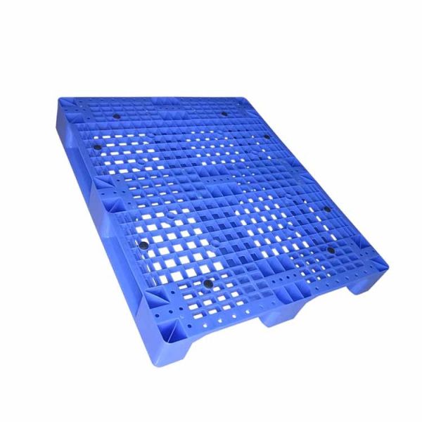 Buy HDPE Rackable Plastic Pallets 120x100cm Plastic Euro Pallet 3 Runners at wholesale prices