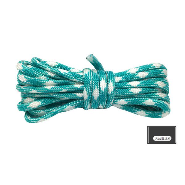 Colorful Orange Nylon Rope ISO9001 Double Braided Polyester Rope