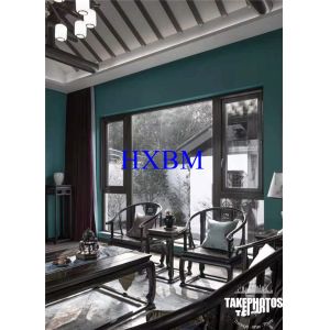 German DIN Wood Clad Replacement Windows 90mm Thickness ISO9001