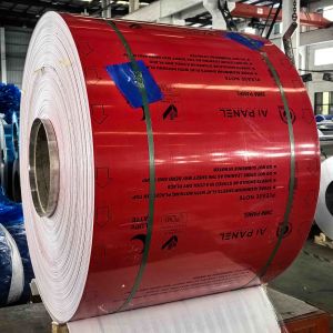 China Alloy 5052 1.3mm Prepainted Aluminium Coil for Gymnasium Locker Cabinets on sale
