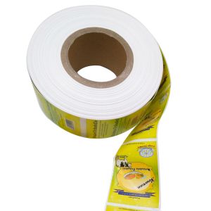 China Artificial Sausage Casing Customized Printing Available Plastic Sausage Casing on sale