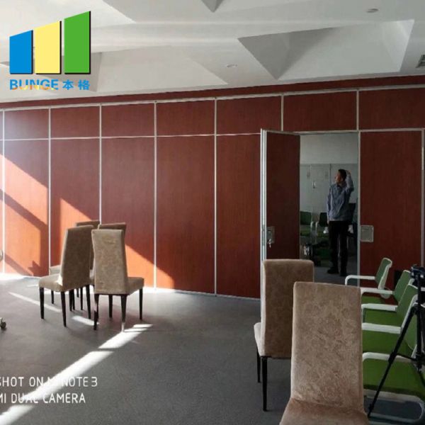 Temporary Acoustic Soundproof Collapsible Operable Sliding Partition Walls For