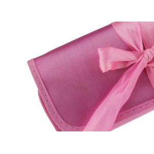 Pink waterproof Bag Makeup Brush Cylinder Including Contour Brush