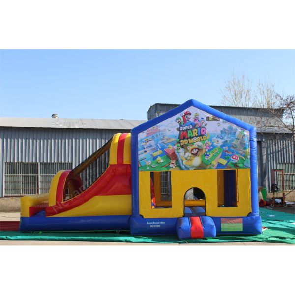 Affordable PVC Bouncy Castles Commercial Grade Tan Party Bounce House Inflatable