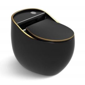 Customer Optional Egg-shaped Color Toilets Seat Bowl WC Smart Toilet Accessories