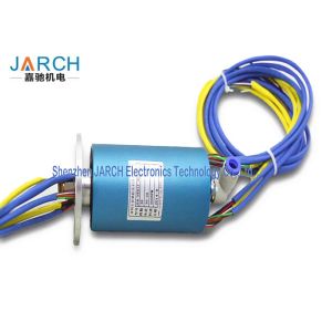 High Pressure Pneumatic Electrical Slip Ring With Minimal Electrical Circuit