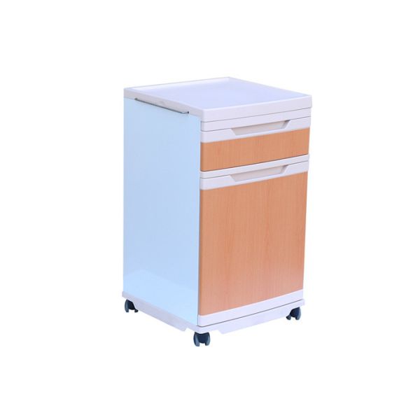 Buy Patient Room Medical Bedside Locker With Wardrobe On Casters at wholesale prices