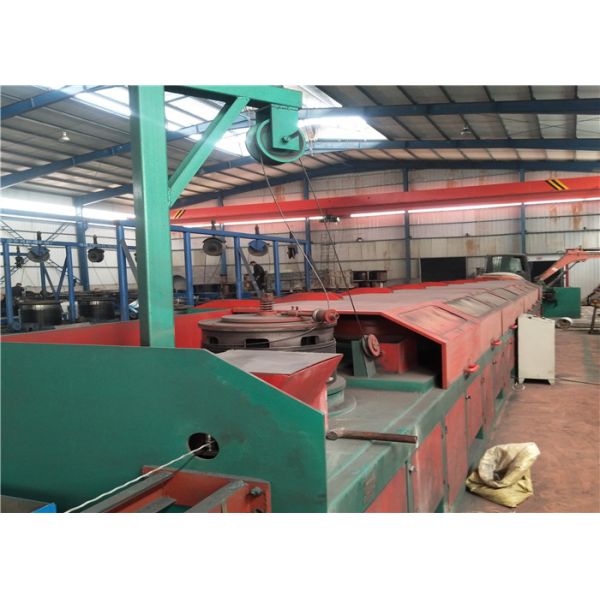 Straight line steel iron wire drawing machine with high efficient