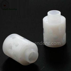 PTEF Material Precision CNC Machining , Surface Heat Treatment Custom CNC