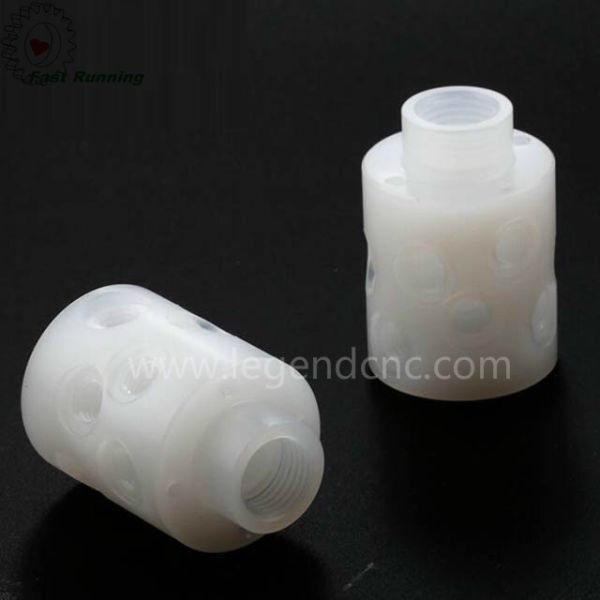 PTEF Material Precision CNC Machining , Surface Heat Treatment Custom CNC