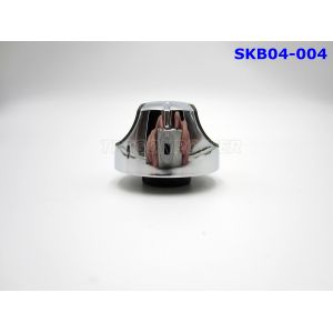 Low Consumption Oven Control Knob Metallic Material With Chrome / Nickel
