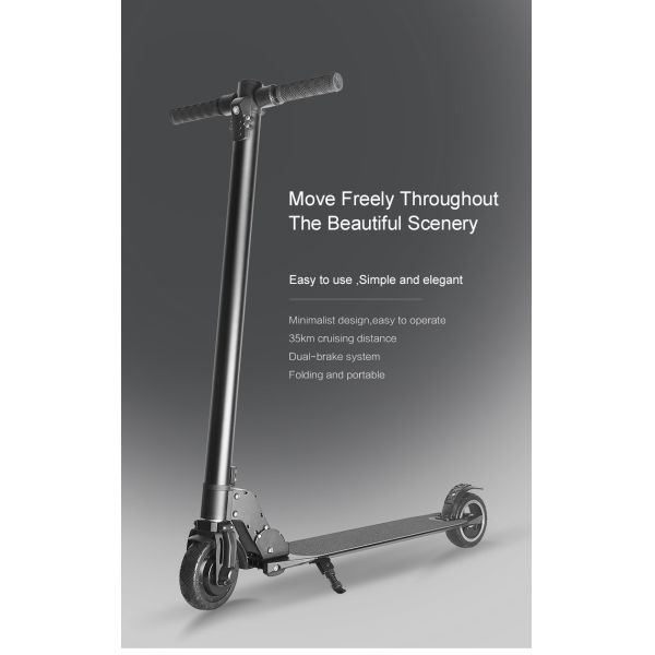 Lightweight Mini Electric Scooter 250W 28KM/H TM-MK-091 With Lithium Battery