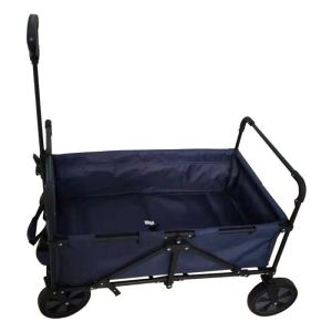 Experience the Convenience Fabric Camping Trolley Folding Wagon with 260KGS