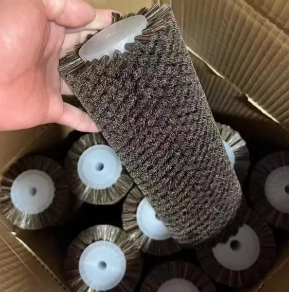Buy Cylindrical Horsehair Roller Brush For Polishing And Cleaning at wholesale prices