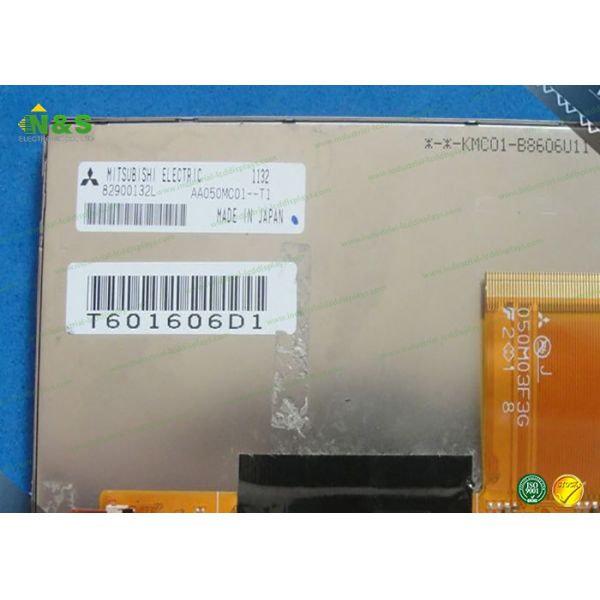 AA050MC01 5 inch lcd screen Module / Mitsubishi vertical lcd display 118.5×77.8