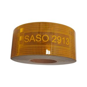 Conspicuous SASO 2913 Reflective Tape Radium Tape Roll Yellow