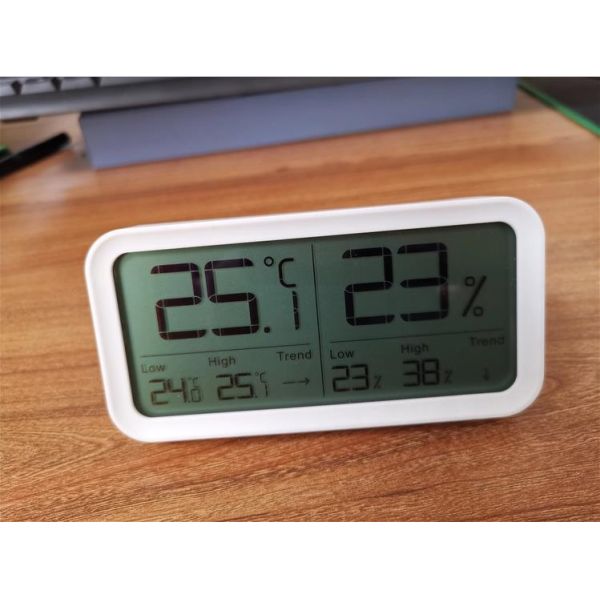 ABS Plastic Hotel C/F Switchable Digital Hygro Thermometer
