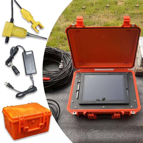 Engineering Seismograph with 50m to 100m Depth 38hz Frequency and 50/40mm