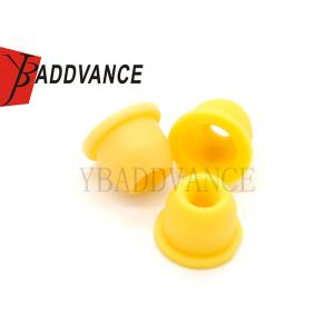 ASNU37 Volcano Type Pintle Caps For Fuel Injectors 4mm Hole BC2039 Yellow Color