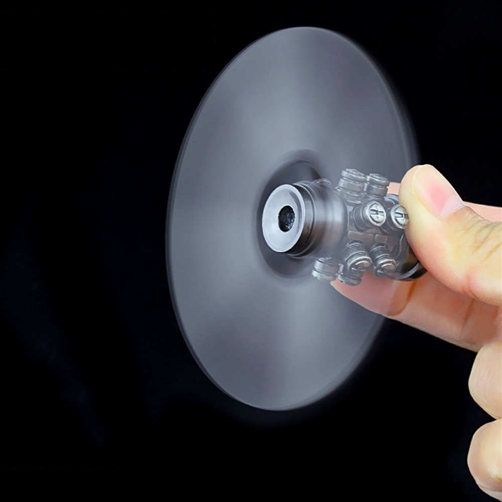 Fidget Spinner Toy Ultra Durable Stainless Steel Bearing for Pressure Relief 3-5 Min Spins