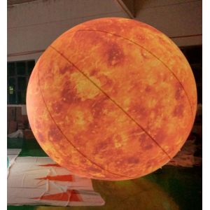 Hot Sale Led Light Giant Inflatable Moon moon bounce inflatable