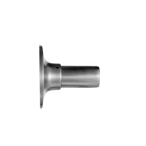 Polished Security Tubular Lock Set Satin Nickel Lever Handle