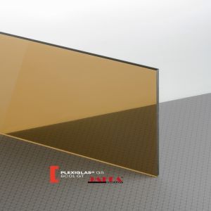 Crystal Clear Amber Plexiglass Acrylic Sheets With Excellent Resistance Against
