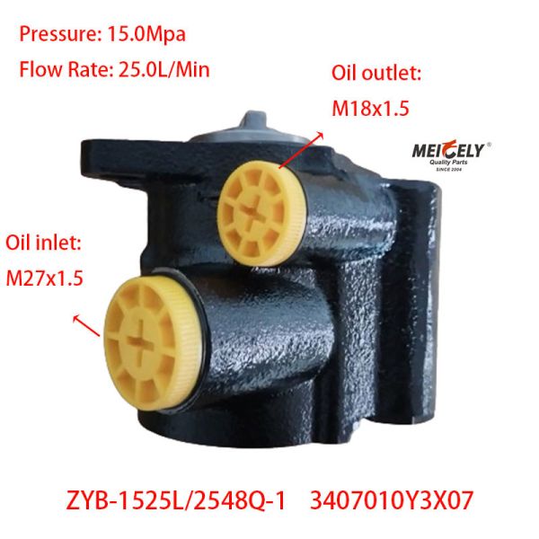 Buy Stock High Performance Shaanqi Heavy Duty Trucks Steering Pump at wholesale prices