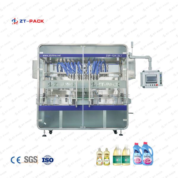 Buy SUS316 4800B/H Detergent Power Gel Softener viscous Filling Machine at wholesale prices