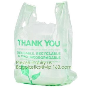 Eco friendly Compostable Waste Bags 100% Biodegradable Garbage Bags Made From