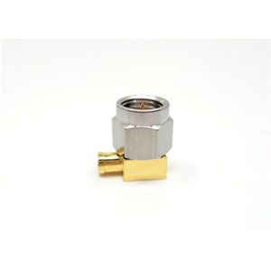 SMA RF Connector Male Plug Solder Right Angle RF Coaxial Connector