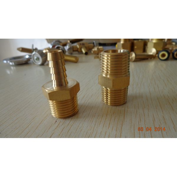 Customized brass solder fittings for copper pipes, made in China professional