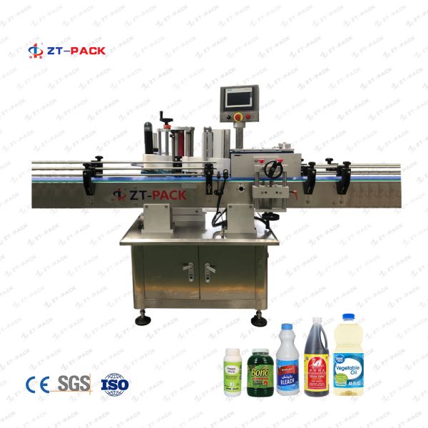 1.5kw Self Adhesive Sticker Labeling Machine 60hz 6000bph Automatic Bottle Label Applicator
